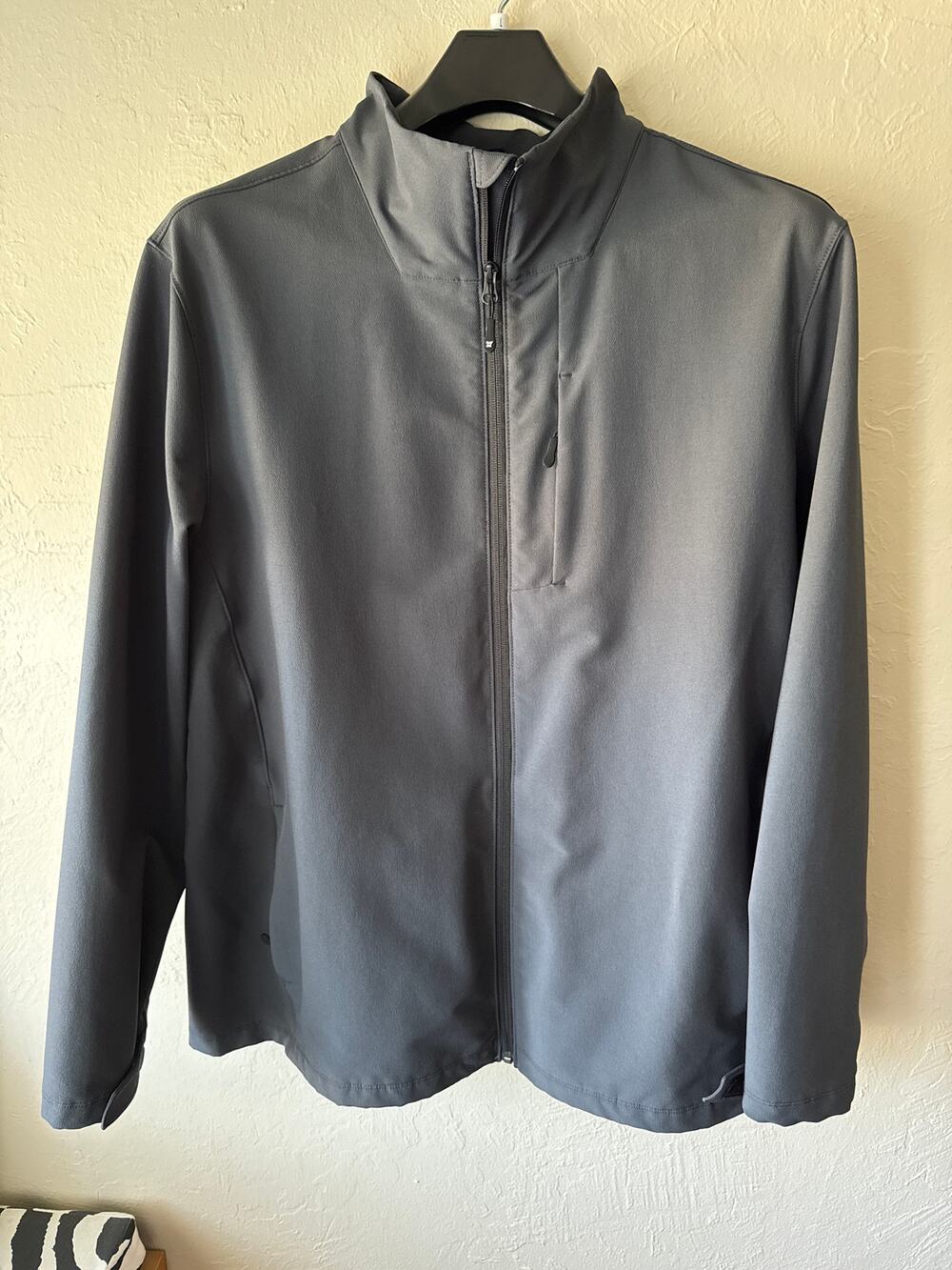 32 Degrees Charcoal/ Dark Gray Lightweight Jacket Size XXL
